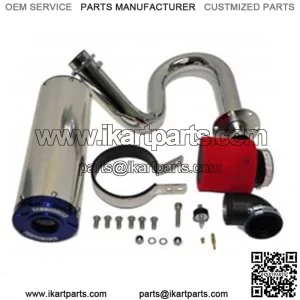 Exhaust, Hammerhead Complete Kit for 250cc Hammerhead Go Karts