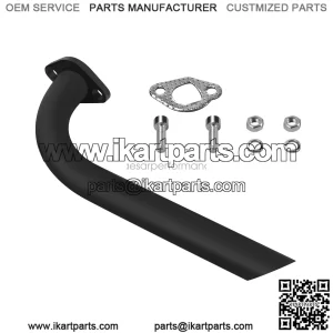 Exhaust Pipe for Predator 212cc GX160 GX200 Coleman CT200U Go Kart & mini bike