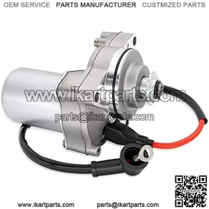 3 Bolt Starter Motor for 50cc 70cc 90cc 100cc 110cc 125cc Tao Tao Go Karts Pit Bike 4 Stroke Quad Wheelers - Electric ATV Starter Motor with Line