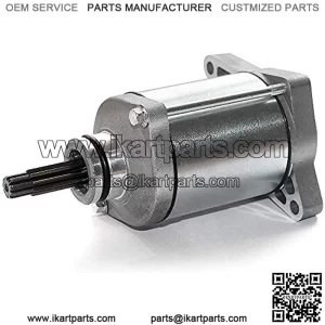 New Starter Motor For Trx420, Trx420fa, Trx420fe, Trx420fm, FPA, FPE, FPM, TE, TM, Furtrax Rancher, Trx500fa FE FM FPE FPM Pioneer 500 31200-HP5-601, 31200-HR0-F01, SM18, ATV Go Kart