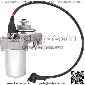 3 Bolt Starter Motor with Cable for Chinese TaoTao Jetmoto Roketa Sunl Coolseter 50cc 90CC 110CC 125CC ATV Quad Dirt Bikes Go Karts