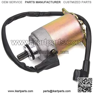 Starter Motor Replacement for GY6 150cc Engine ATV Go Kart Scooter Moped Quad 4 Wheeler  Taotao