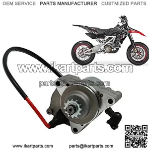 12V Starter Motor 3 Bolt with Line for Most Chinese 50cc 70cc 90cc 100cc 110cc 125cc Dirt Bikes Dune Buggy Go Karts ATVs Pit Bike 4 Wheelers