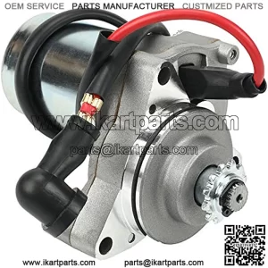 3 bolt Starter Motor for 50cc 70 cc 90cc 100 cc 110cc 125 cc Dirt Bikes Go Karts ATVs Pit Bike Dune Buggy Sandrail Quad 4 Wheelers SSR Roketa Taotao Coolster Jonway SunL (3 Bolt)