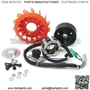 Alternator Assembly, NCY High Performance for 125cc - 150cc GY6 Scooters, ATVs, Go Karts