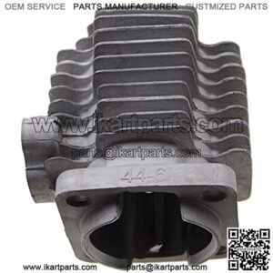 44mm Big Bore Cylinder Replacement for 2 Stroke 43cc 47cc Coolster 49cc Pit Bike Gas Scooter Mini Pocket Bike