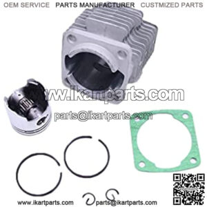Piston & Gasket Kit 49cc Mini motorcycle 2-stroke 40-6 engine 40mm Cylinder Piston Kit for 49cc 2 Stroke Engine ATV Dirt Bike