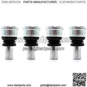 SuperATV Standard Duty Ball Joint for Polaris RZR XP 900 / XP 4 900 (2011-2014) - Replaces Upper or Lower Ball Joint - 70% Stronger than Stock! - Set of 4