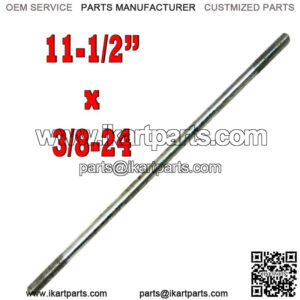 Universal 11-1/2" x 3/8-24 Tie Rod Steering Kit Set Go Kart Off Road Cart Parts