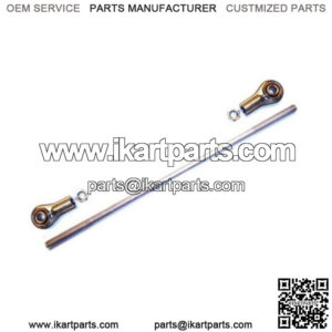 15" x 5/16-24 Economy Tie Rod Kit Set w/ Ends Steering Go Kart Parts Carts New