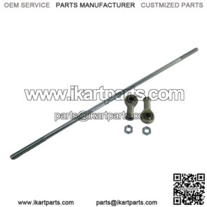 Deluxe Tie Rod Kit 5/16-24 X 15" Plated Steel Mini Bike Go Kart Parts 1842-15