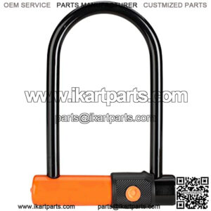 New-U Messenger Mini Heavy Duty Bicycle U Lock Bike Lock