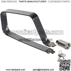 Onewheel Lock from TiGr: Blue Mini+ u-Lock. Bicycle Security for e-Scooter, e-Bike, Bike, MTB, Fixie, Urban Cycle, Road Bike, BMX, Folding Bikes, Commuter Bike. Carry in a Back-Pack, Frame Bag ??