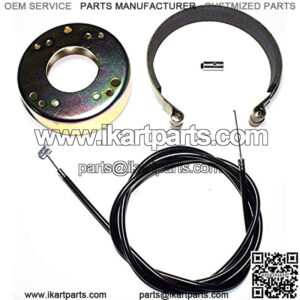 Mini Bike Kart ATV Brake Band KIT Cart 4 1/2" BAND DRUM & CABLE.