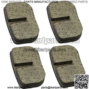Disc Brake Pads for 97cc 2.8HP Motovox MBX10 MBX11 MM-B80 MM-B105 Coleman CT100U CC100X Doodle Bug DB30 DN65 Hensim Blitz Dirt Bug Racer MVS10 Electric Razor MX500 SX500 Trail Mini Bike