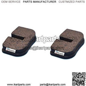 Premium Front Rear Disc Caliper Brake Pads (Set of 2) - Heavy Duty Replacement Brake Shoes (6mm) - Compatible with Baja, Motovox Mini Bikes, Chinese Gas Scooters, Pocket Bikes, 97cc 2.8hp DB30