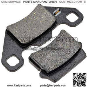 Disc Brake Pads for 50cc 70CC 90 cc 110 cc 125cc Taotao SunL JCL Coolster Kandi Supermach Tank Kandi Kinroad BV Powersports DongFang ATVs Go karts Quad 4 Wheeler 2 Pair