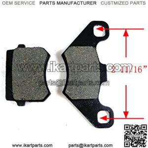 Rear Front Disc Brake Pads Shoes for 50cc 70cc 90cc 110cc 125cc ATV Go kart Quad 4 Wheeler Dune Buggy Sandrail Taotao SunL JCL NST Coolster