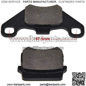 Rear Brake Pads Replacement for 50cc 70cc 90cc 110cc 125cc ATV Go Kart Quad Bikes Dune Buggy 4 Wheeler Kazuma Meerkat 50 90 Dingo 70 Falcon 90 110 49cc 70cc 90cc ATV