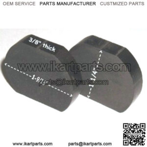 9597 Manco Go Kart Mini Bike Brake Caliper Pads   G>56