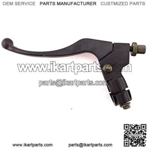 Black Alloy 7/8" 22mm Mini Moto Left Handle Brake Lever Perch Assembly For 47cc 49cc Dirt Bike ATV 97cc Scooter Moped