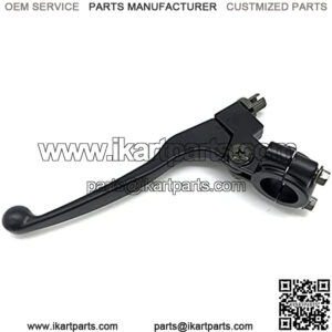 Left 7/8" 22mm Clutch Brake Handle Lever Compatible with Honda XR80 XR100 CRF70 CRF80 CRF100 Pit Dirt Motor Bike Motocross Mini Bike