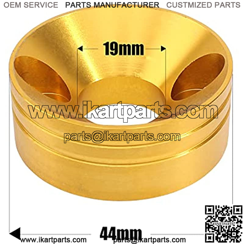 42mm 43mm 44mm Golden Air filter Adapter Velocity Stack for 33cc 43cc 47cc 49cc 50cc 52cc Minimoto 2-stroke Dirt Mini Pocket Bike Kids ATV Go Kart Goped Blad Gas Powered Scooter Motovox MVS10 - Image 4