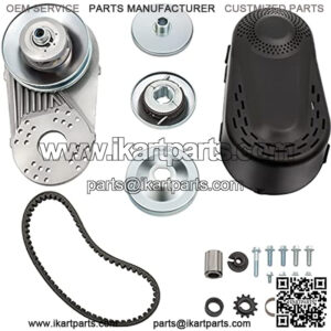 Torque Converter 3/4" 10T #40 41 420 and 12T #35 Chain 212CC 30 Series Go Kart Mini Bike Clutch Comet TAV2 30-75 Engine Drive Replacement Set