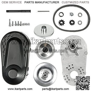 1" Go Kart Torque Converter Clutch Driver Pulley w/Comet TAV2 30 Series 12T #35 & 10T #40/41/420 Chain Replacement for Small tractor Lawnmowers ATV Mini Bike