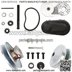 Go Kart Torque Converter 3/4 inch Drive Clutch Torque Converter 10T for #40/41 Chain and 12T for #35 Chain Go Cart Clutch Kit TAV2 212CC, 30 Series