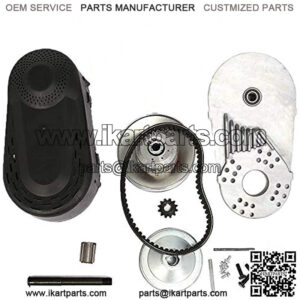 Torque Converter Go Kart Clutch Replaces Comet TAV2 1 inch 30-100 Manco 10t & 12t #35,40 or 41 Chain Small Engine Belt Drive (1" 10T 40/41)