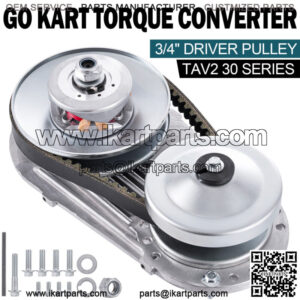 Go Kart Torque Converter Clutch Kit 3/4" 10T #40 #41 &12T #35 For Predator 212CC