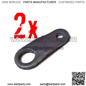 Go Kart Steering Pitman Arms Set of 2 for 5/8" Shaft, Cart Parts Tie Rod Hole