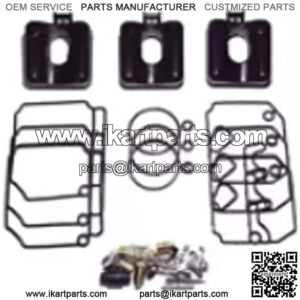 Carburetor Repair Kit for Yamaha 40-50HP 2-Stroke Outboards Carburetor Replaces Yamaha 6H4-W0093-03-00 6H4-W0093-02-00 Sierra 18-7768