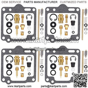 NewYall Set of 4 Carb Carburetor Repair Kit