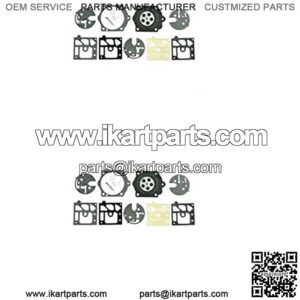 2 Pack Genuine K10-HDB Carburetor Repair Rebuild Kit Fits HDB Series OEM