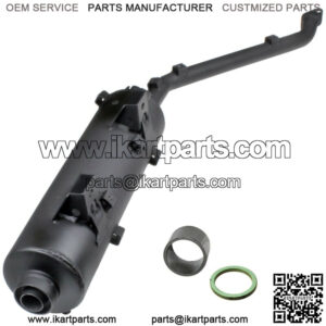 Exhaust Muffler Fit Kawasaki Brute Force 750 KVF750 4X4 4X4I Carb Injector 06-11