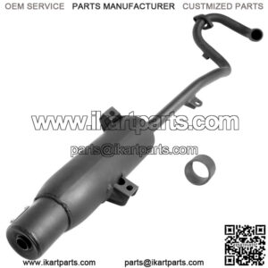 Exhaust Muffler w/ Pipe Gasket fits Honda TRX300FW FourTrax 300 4X4 1988 - 1991