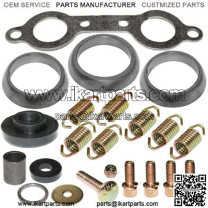 Exhaust Muffler Kit for Polaris Ranger Crew 800 4X4 EFI 2010 2011