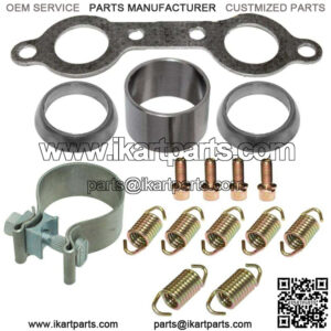 Exhaust Muffler Kit for Polaris RZR 800 4X4 EFI 2008 2009 2010 2011