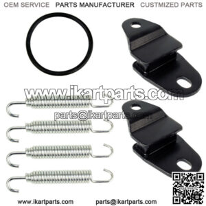 Exhaust Muffler Kit for Yamaha Banshee 350 YFZ350 YFZ 350 1987 1988 1989 - 2006