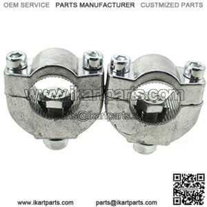 7/8" 22mm Handlebar Risers Mount Bracket Clamp Taper Handle Bar Riser For 47cc 49cc Mini Moto Dirt Bike