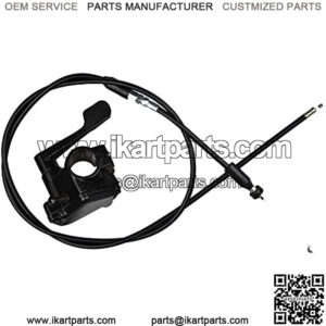 7/8'' 22mm Metal Thumb Throttle Cable Accelerator Handle Assembly For Chinese 50cc 70cc 90cc 110cc 125cc 250cc ATV Quad Go Kart