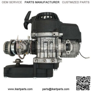 mini bike 49cc engine with 2 stroke engine bule color