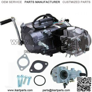 125cc 4 Stroke Engine Motor, For Honda Crf50 Crf70 Xr50 Xr70 Z50r Ct70 Mini Trail Motor Engine Carb Complete Kit 125cc Engine Small Engine Motor Motorcycle Dirt Pit Bike