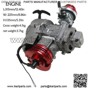 2 Stroke 47cc 49cc Pull Start Engine Motor for Pocket Dirt Quad ATV Mini bike