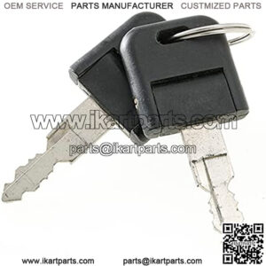 Key Set (2 Keys), Universal For Electric Mini Bike Models (TT250,TT350R,TT750R), Part #19033