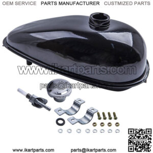 4L Gas Fuel Petrol Tank for 49cc 60cc 80cc Motorized Bicycle Bike High Quality