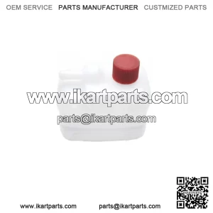 KART RECOVERY/OVERFLOW TANK RED CAP - FOR ALL MAKES OF KART