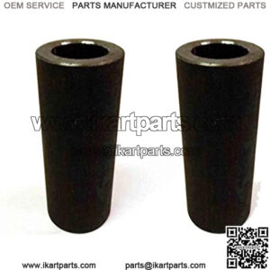 (2) 2-1/2" Length x 5/8" ID Axle Wheel Bolt Bushing Spacers Mini Bike Go Karts